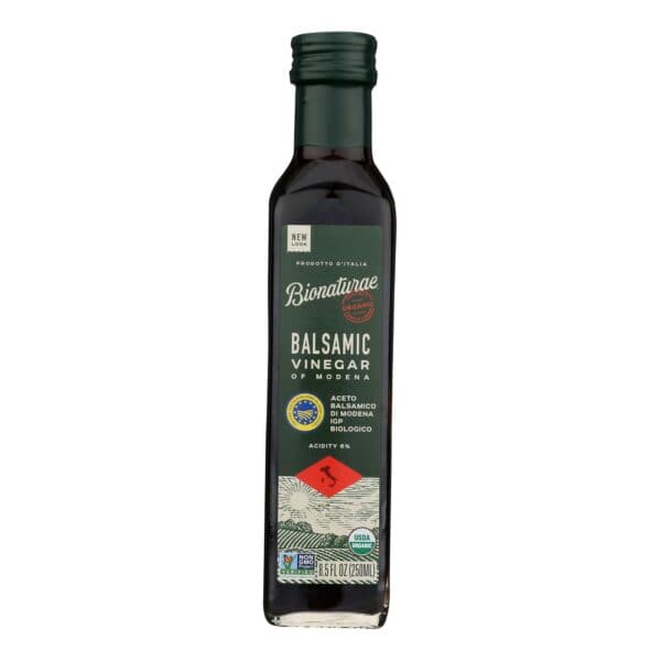 Bionaturae Balsamic Vinegar - Gluten Free - Case of 12 - 8.5 Fl oz. - Image 2