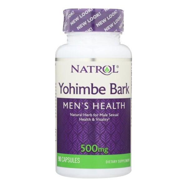 Natrol Yohimbe Bark - 500 mg - 90 Caps - Image 3