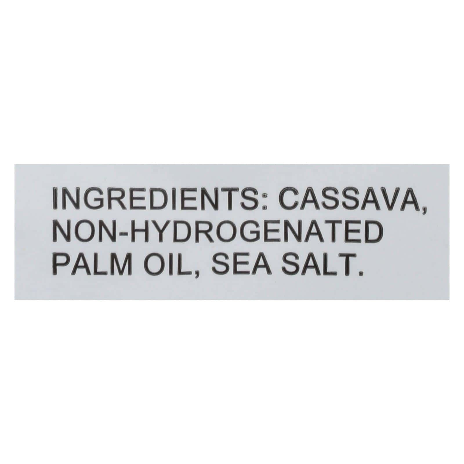 Artisan Tropic Cassava Strips - Sea Salt - Case of 12 - 4.5 oz. - Image 2