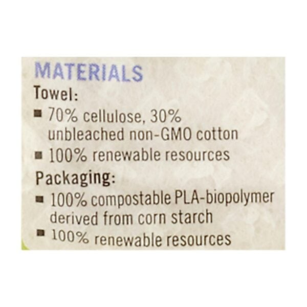 If You Care Paper Towels - Reusable - Nat - Case of 8 - 12 count - Image 2