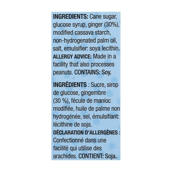 Ginger People Gingins Super Boost Candy - Case of 24 - 1.1 oz - Image 2