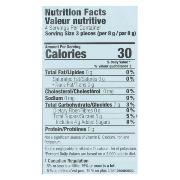 Ginger People Gingins Super Boost Candy - Case of 24 - 1.1 oz