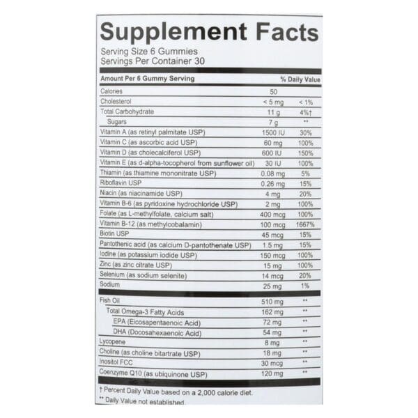 SmartyPants Men's Complete - 180 count - Image 3