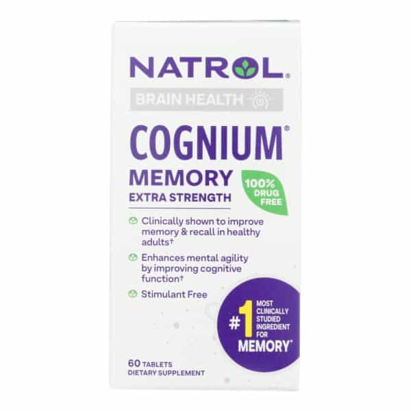 Natrol - Cognium Xtra Strgth 400mg - 1 Each - 60 TAB