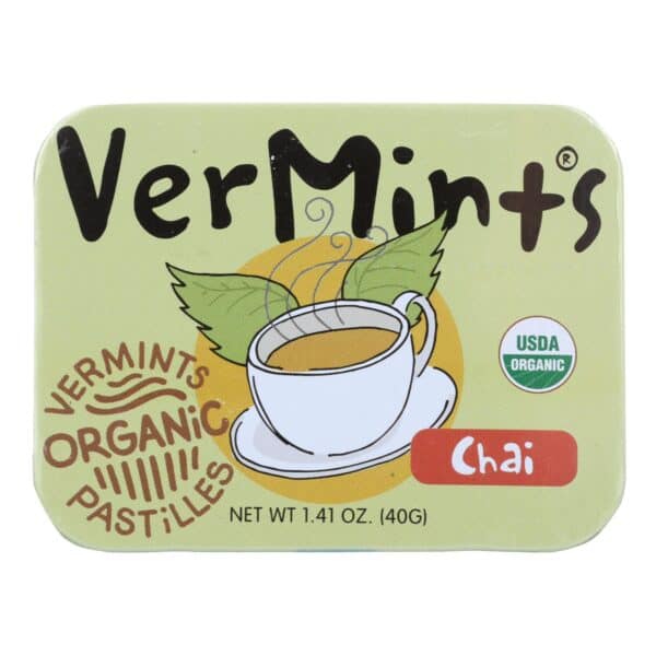 VerMints Pastilles - All Natural - Chai - 1.41 oz - Case of 6 - Image 2