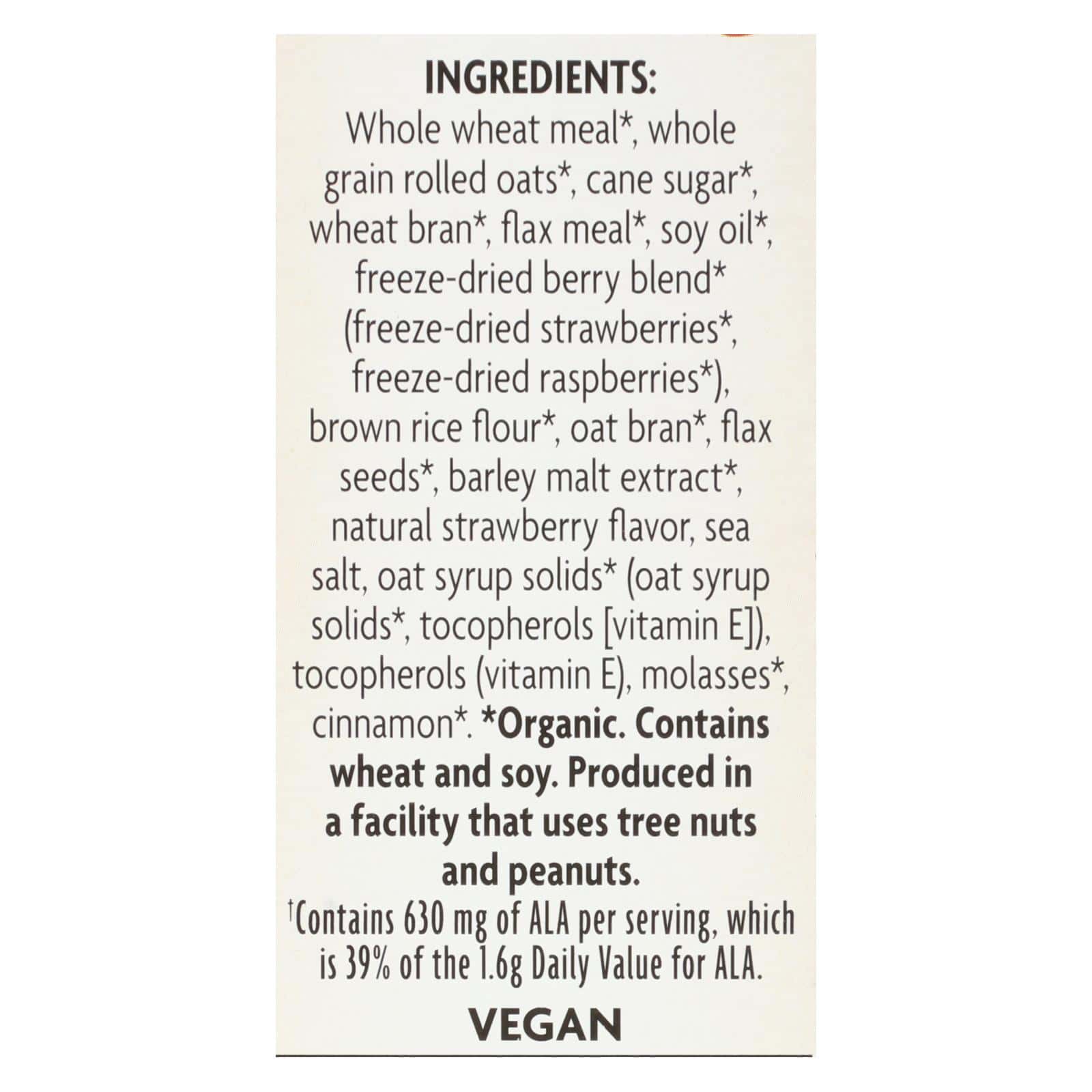 Nature's Path Organic Flax Plus Cereal - Red Berry Crunch - Case of 12 - 10.6 oz. - Image 3