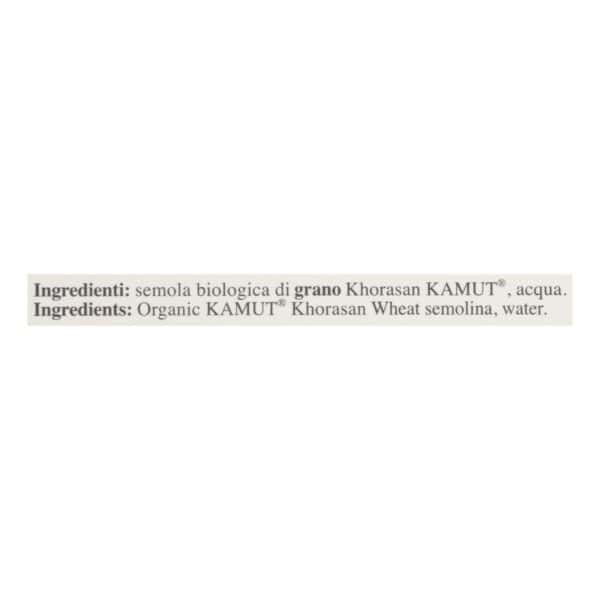 Monograno - Kamut Organic Spaghetti - Case of 12 - 17.64 OZ