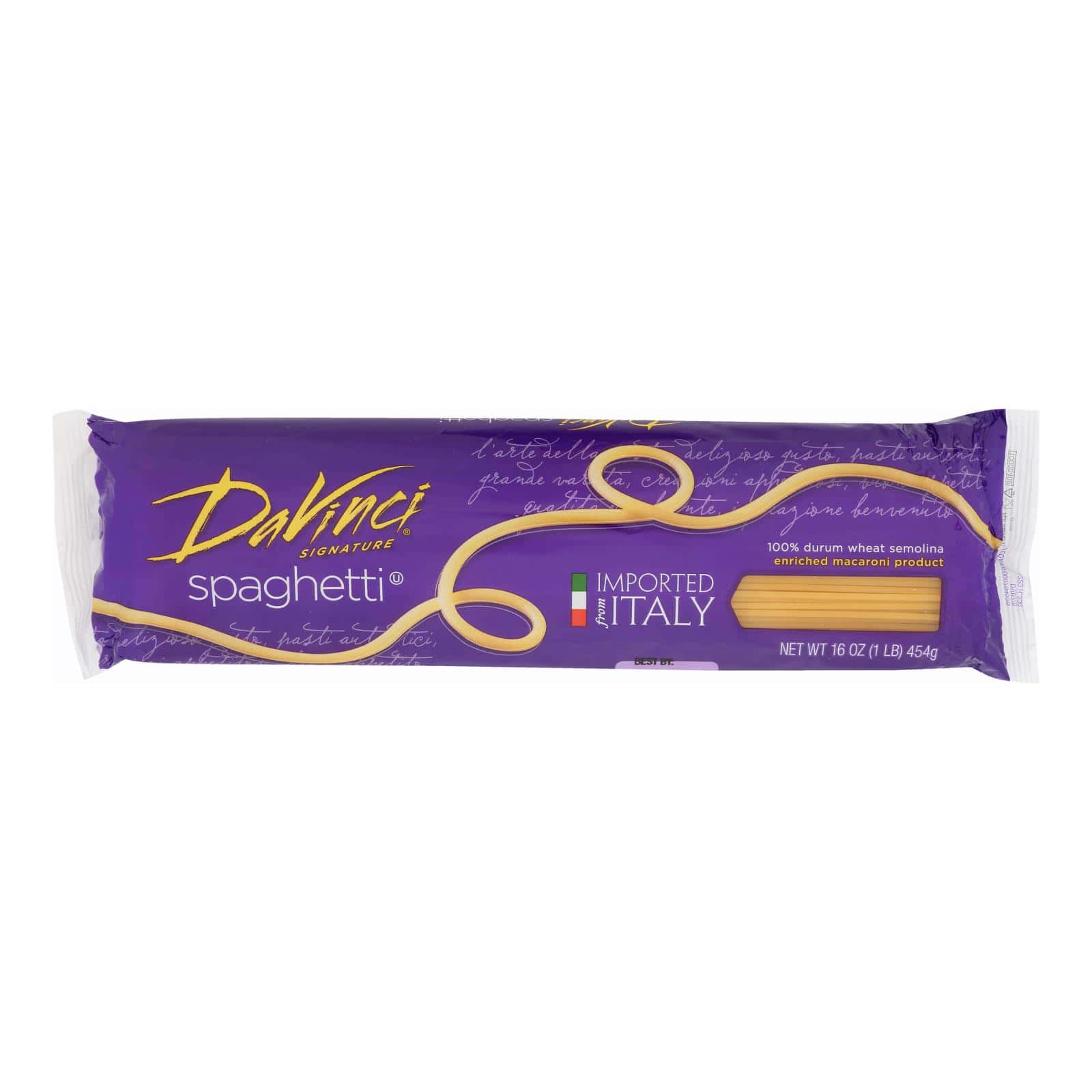 DaVinci - Spaghetti Pasta - Case of 20 - 16 oz. - Image 2