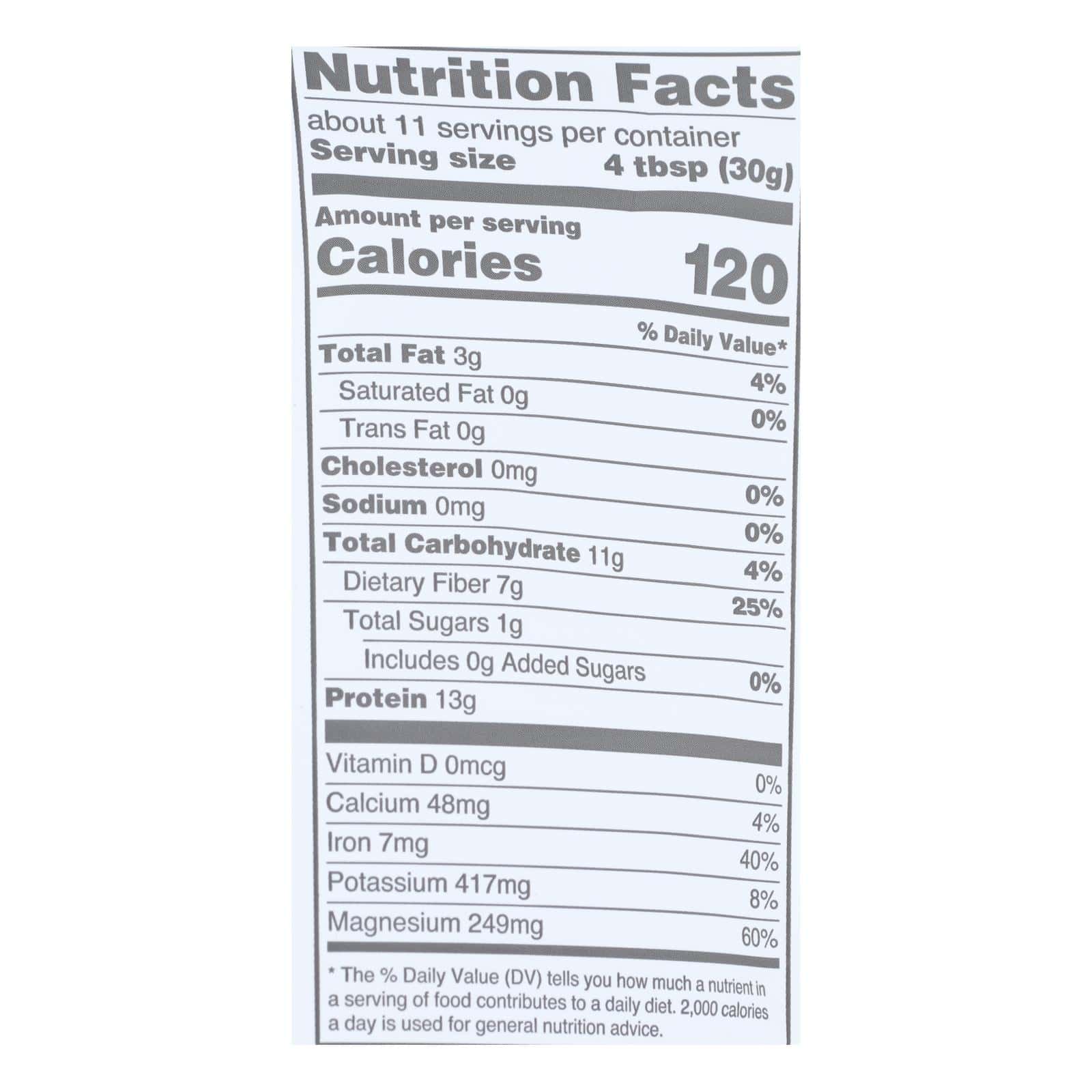 Navitas Naturals Protein Powder - Organic - Hemp - Raw - 12 oz - case of 6 - Image 3