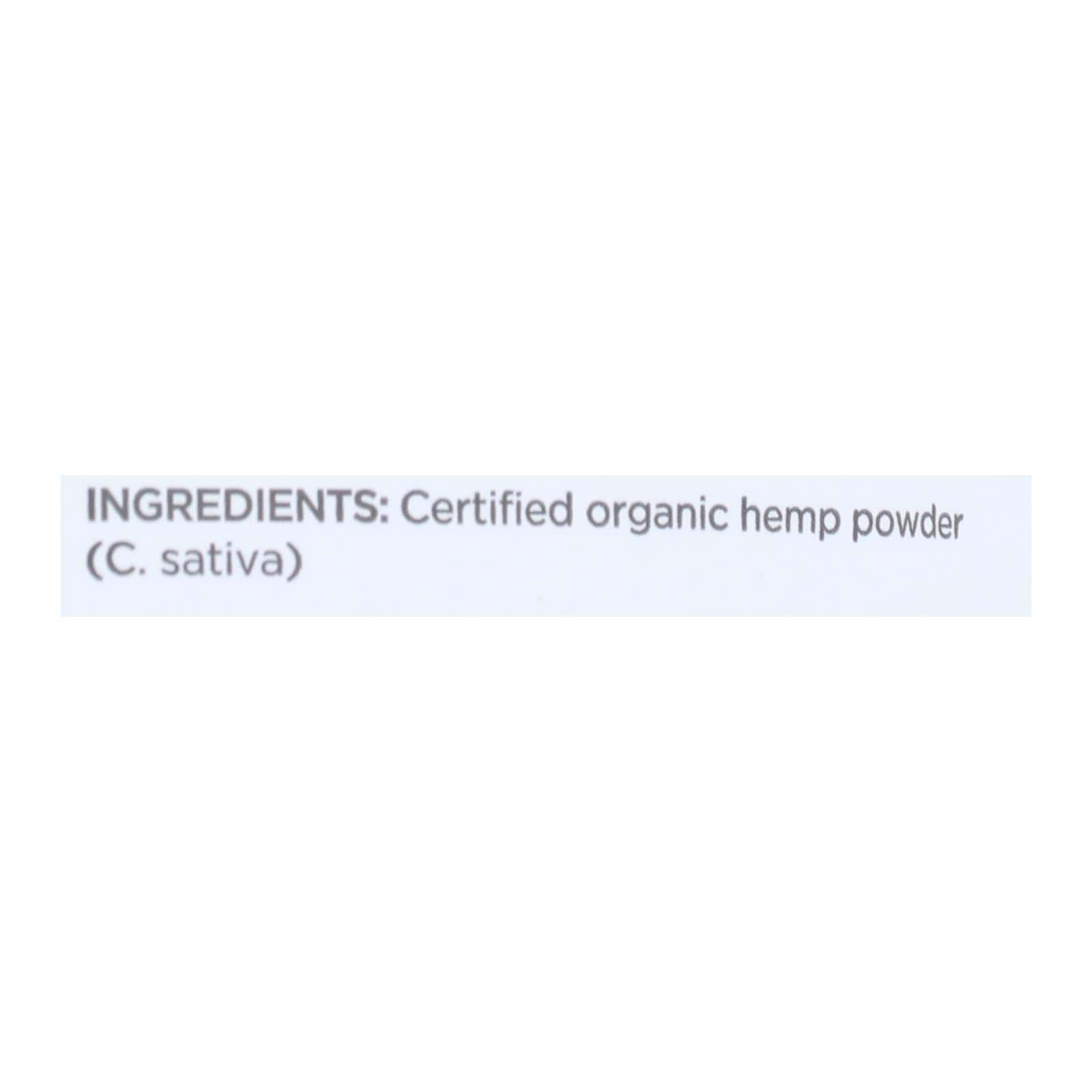 Navitas Naturals Protein Powder - Organic - Hemp - Raw - 12 oz - case of 6