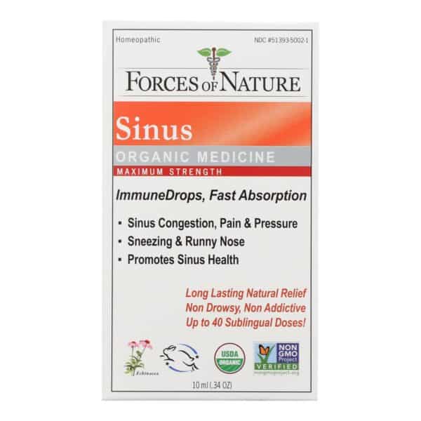 Forces Of Nature - Sinus Drp Max Immune - 1 Each - 10 ML - Image 2