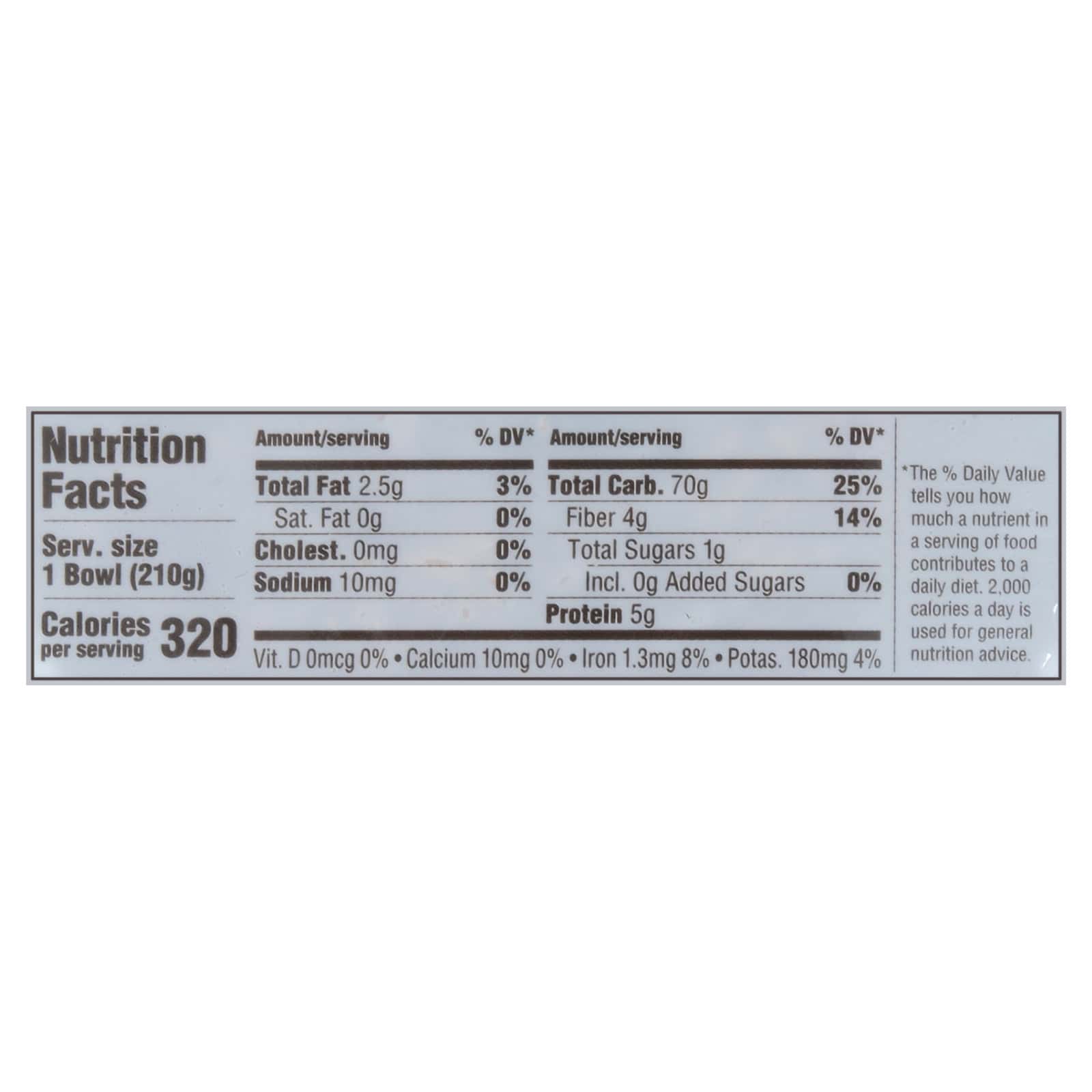 Lundberg Family Farms Organic Long Grain Brown Rice - Case of 12 - 7.4 oz.