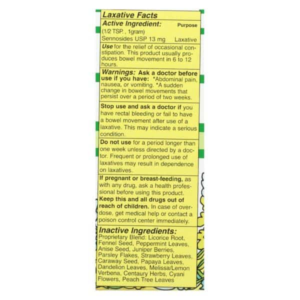 Modern Natural Products Swiss Kriss Herbal Laxative Flake Form - 1.5 oz - Image 2