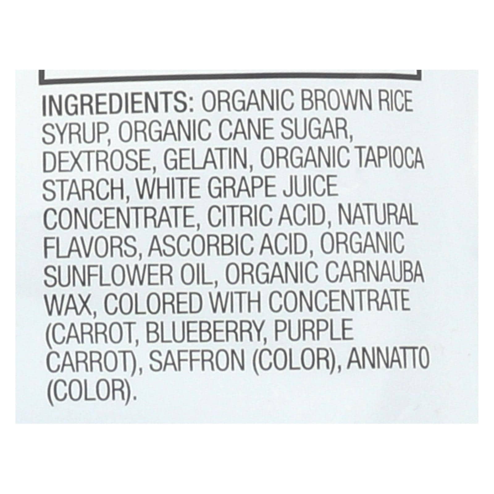 Yummy Earth Organics Gummy Bears - Organic - Snack Pack - .7 oz - 10 Count - Case of 12 - Image 2