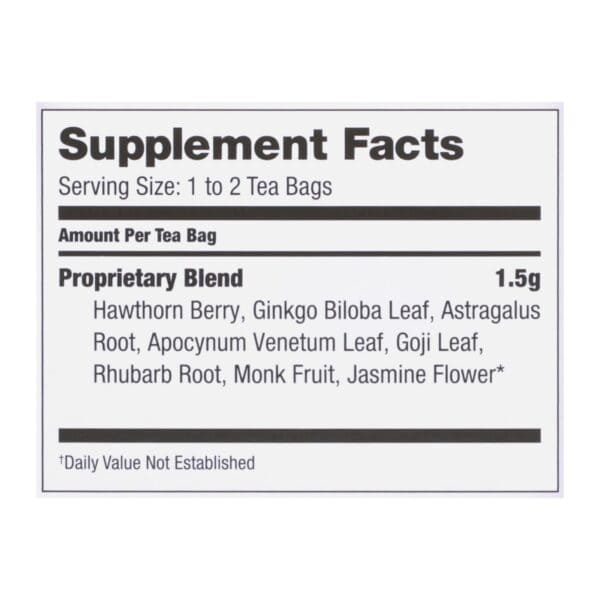 Bravo Teas and Herbs - Tea - Cholesterol Health - 20 Bag - Image 2
