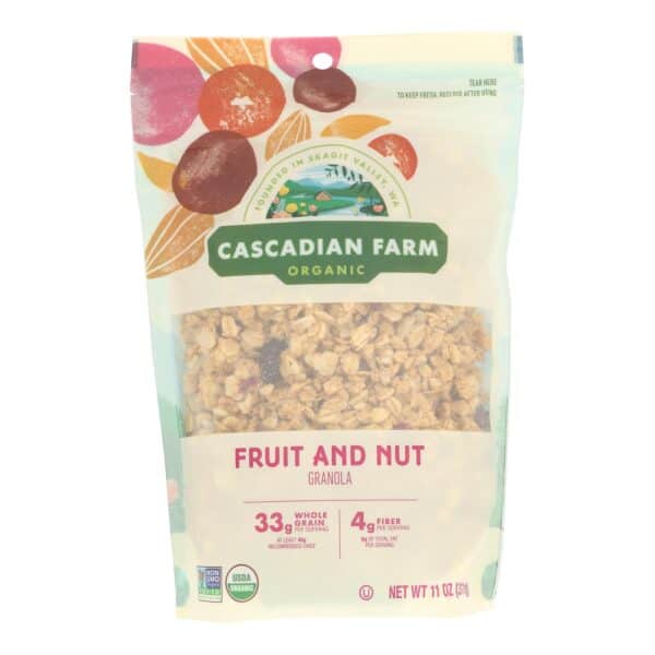 Cascadian Farm - Granola Organic Fruit Nut - Case of 4-11 Ounces - Image 3
