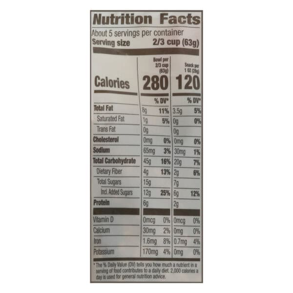 Cascadian Farm - Granola Organic Fruit Nut - Case of 4-11 Ounces