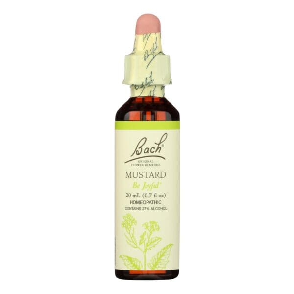 Bach Flower Remedies Essence Mustard - 0.7 fl oz - Image 2