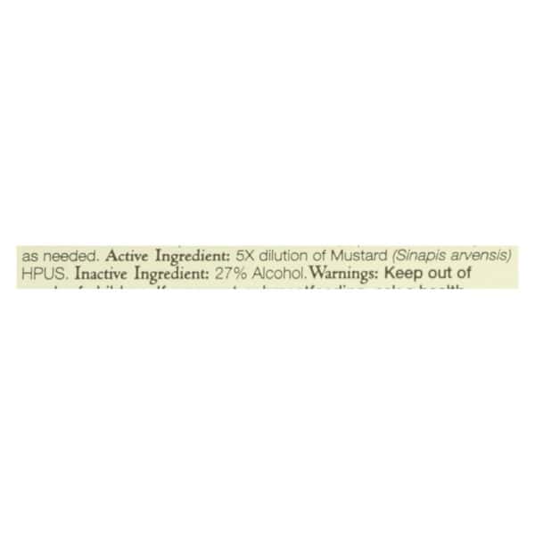 Bach Flower Remedies Essence Mustard - 0.7 fl oz