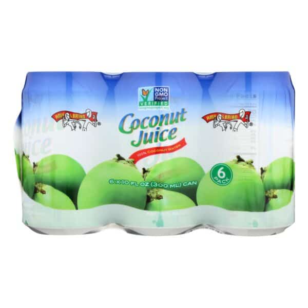 Amy and Brian - Coconut Water - Pulp Free - Case of 4 - 10 Fl oz. - Image 3