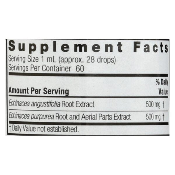 Nature's Answer - Echinacea Alcohol Free - 2 fl oz - Image 3