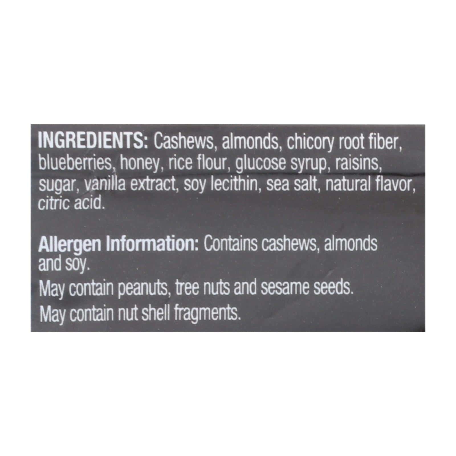 Kind Bar - Blueberry Vanilla and Cashew - 1.4 oz Bars - Case of 12