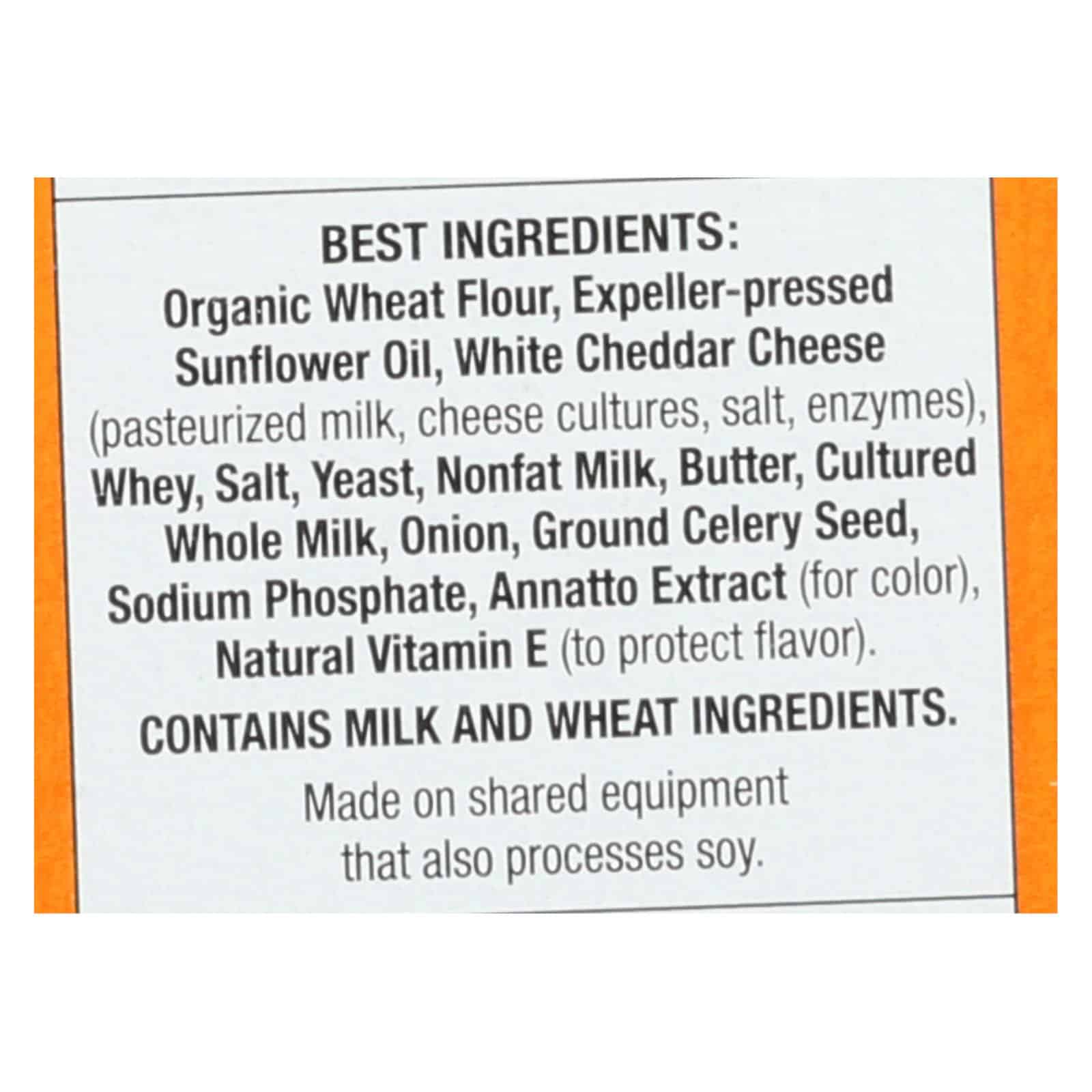 Annie's Homegrown - Crcker  Wht Chd Bunny - Case of 12-7.5 oz. - Image 2