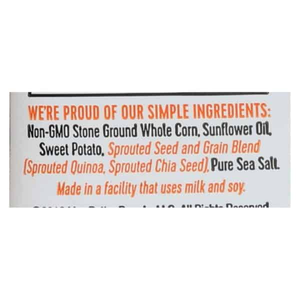 Way Better Snacks Tortilla Chips - Sweet Potato - Case of 12 - 1 ounce - Image 2