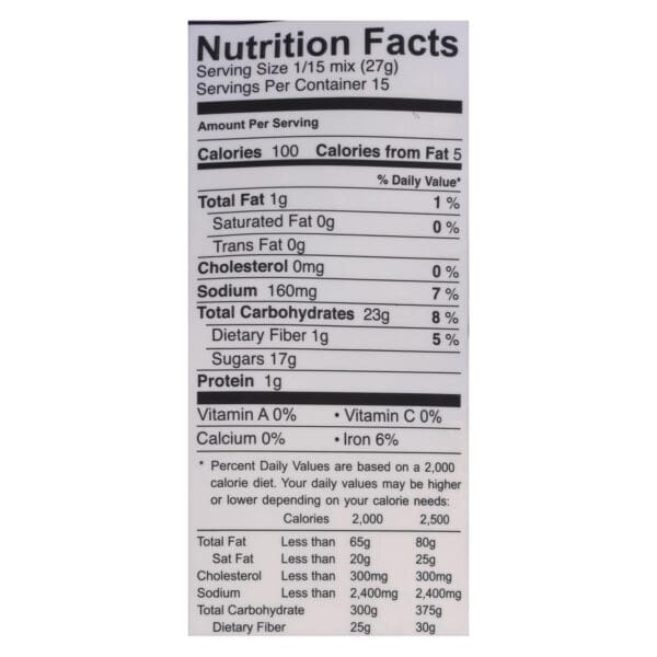 Cup 4 Cup - Chocolate Brownie Mix - Case of 6 - 14.25 oz. - Image 2