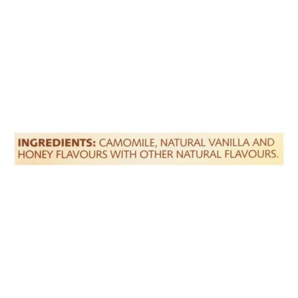 Twinings Tea Herbal Tea - Chamomile Honey and Vanilla - Case of 6 - 20 Bags - Image 2