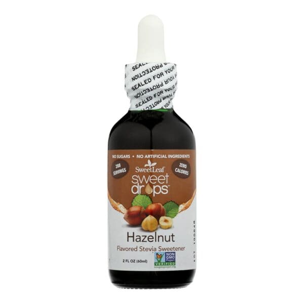 Sweet Leaf Liquid Stevia Sweet Drops - Hazelnut - 2 oz - Image 3