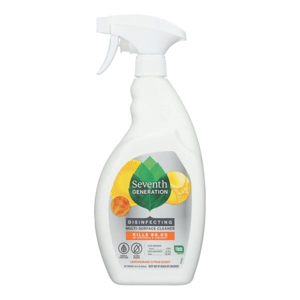 Seventh Generation All Purpose Natural Cleaner - Free and Clear - Case of 8 - 26 Fl oz.