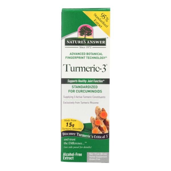 Nature's Answer - Turmeric-3 - Liquid - 1 oz - Image 2