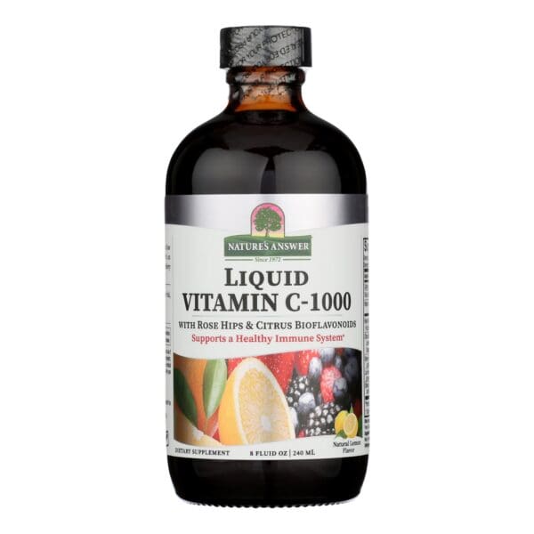 Nature's Answer - Liquid Vitamin C - 8 fl oz