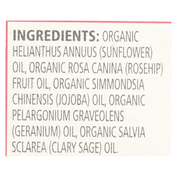 Aura Cacia - Organic Face Oil Serum - Rosehip - 1 fl oz - Image 2