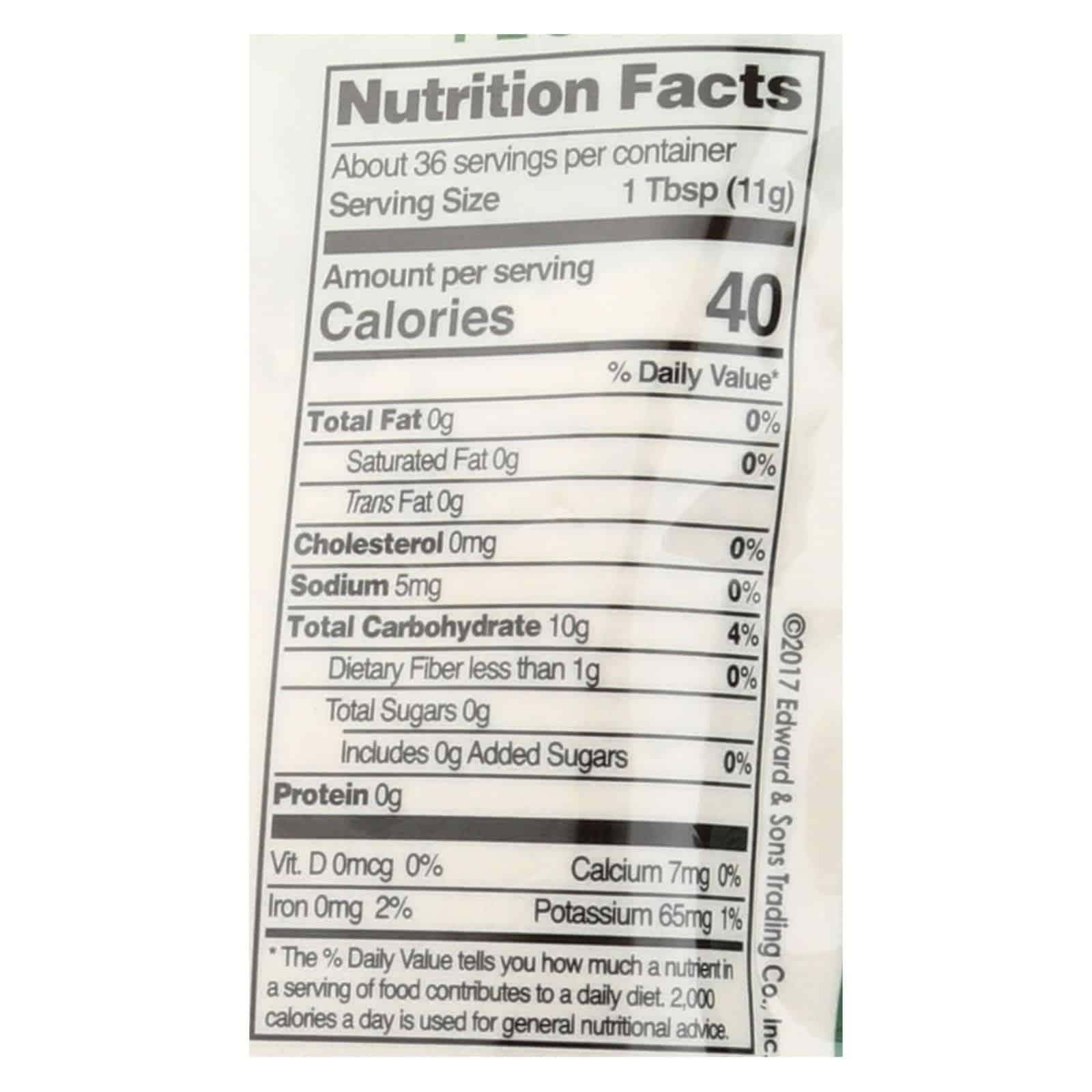 Let's Do Organic Organic Flour - Green Banana - Case of 6 - 14 oz - Image 2