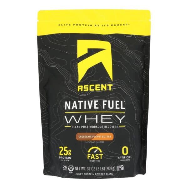 Ascent Native Fuel - Whey Chocolate Peanut Butter - 1 Each - 2 LB - Image 2