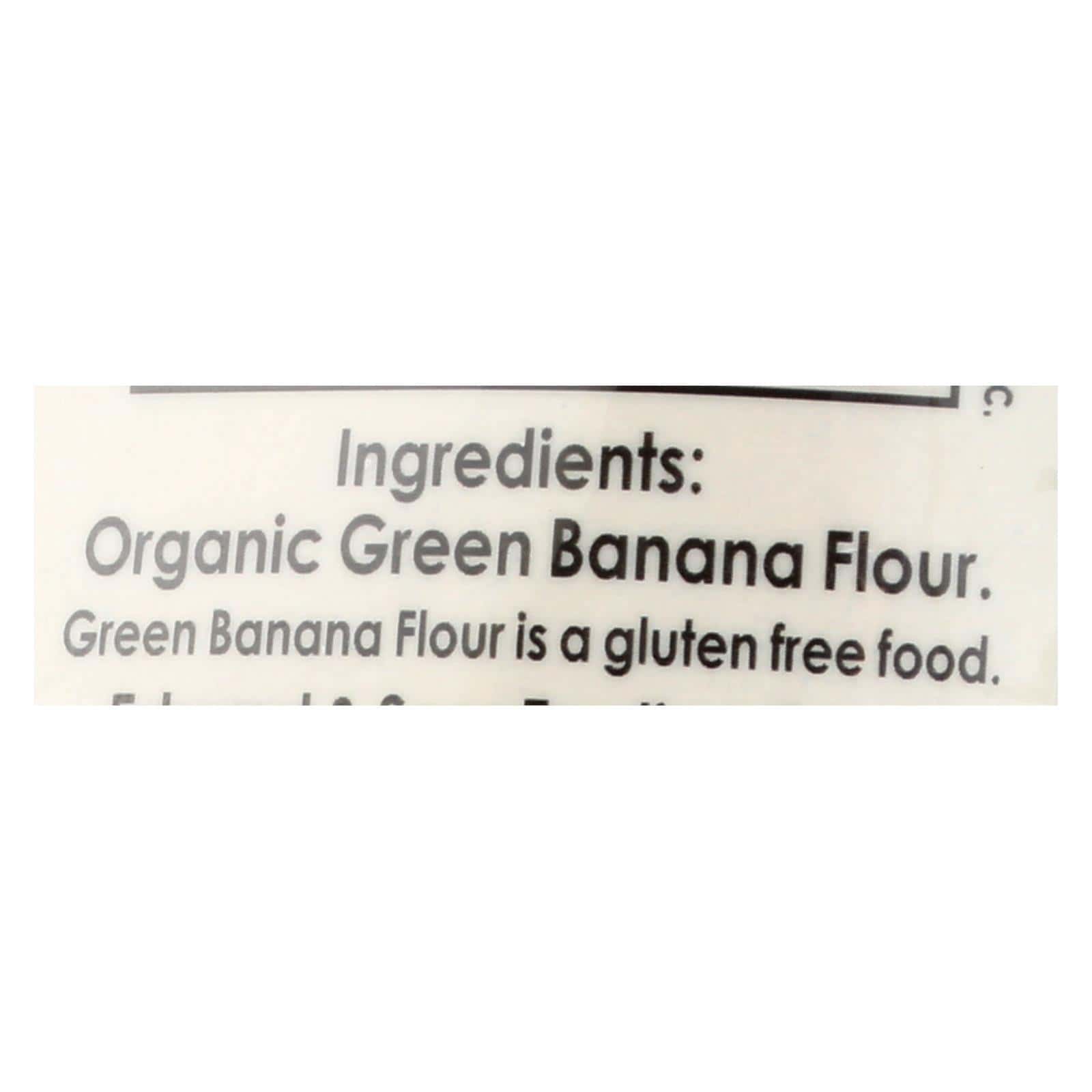 Let's Do Organic Organic Flour - Green Banana - Case of 6 - 14 oz