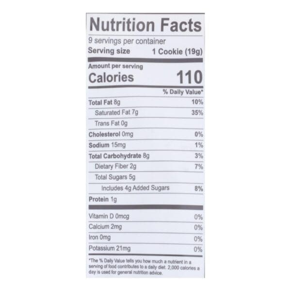 Emmy's Organics  Chocolate Chip - Case of 8 - 6 oz. - Image 2