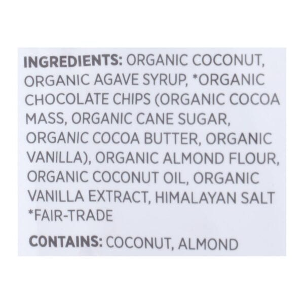 Emmy's Organics  Chocolate Chip - Case of 8 - 6 oz.
