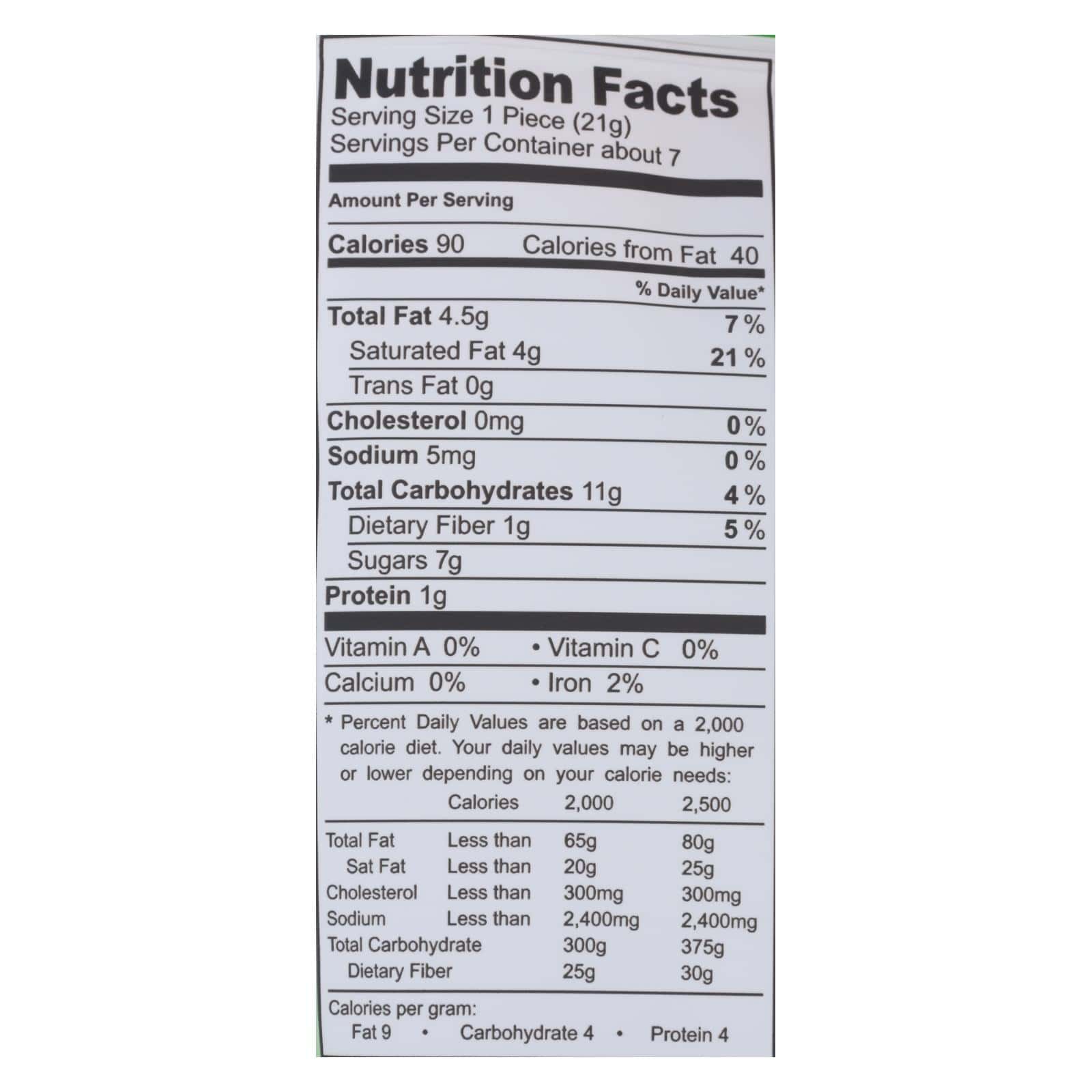 Jennies - Macaroon Chocolate Drizzle - Case of 6 - 5.25 OZ - Image 2