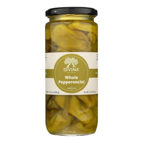 Divina - Pepperoncini All Natural - Case of 6-15.5 Ounces - Image 3