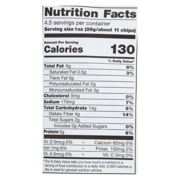 Beanitos - White Bean Chips - Nacho Nation - Case of 6 - 4.5 oz. - Image 3