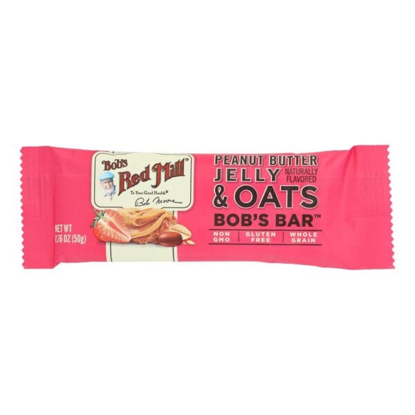 Bob's Red Mill - Bar Pnutb Jelly Ots - Case of 12 - 1.76 OZ