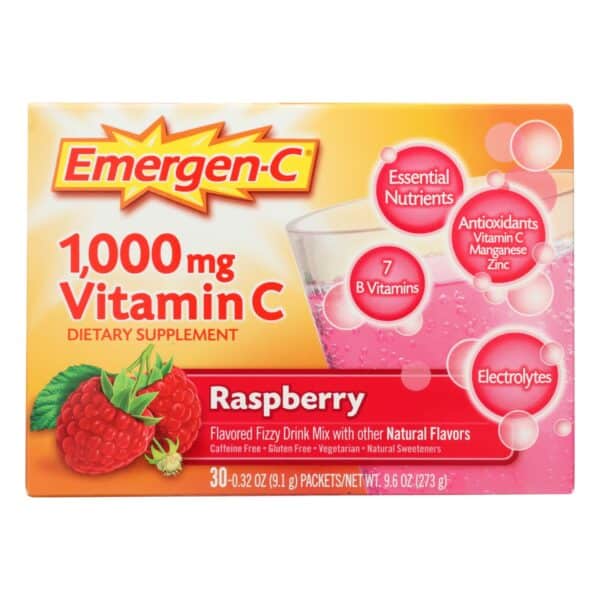 Emergen-C - Emergen-C Raspberry - Case of 3-30 Count - Image 2