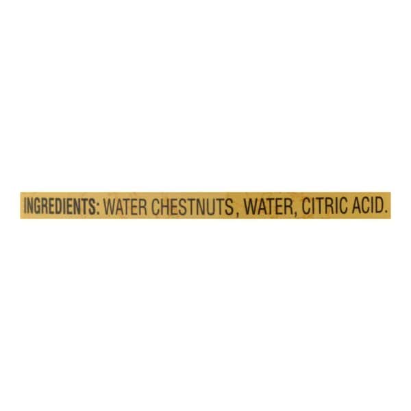 Reese Water Chestnuts - Whole - Case of 24 - 8 oz
