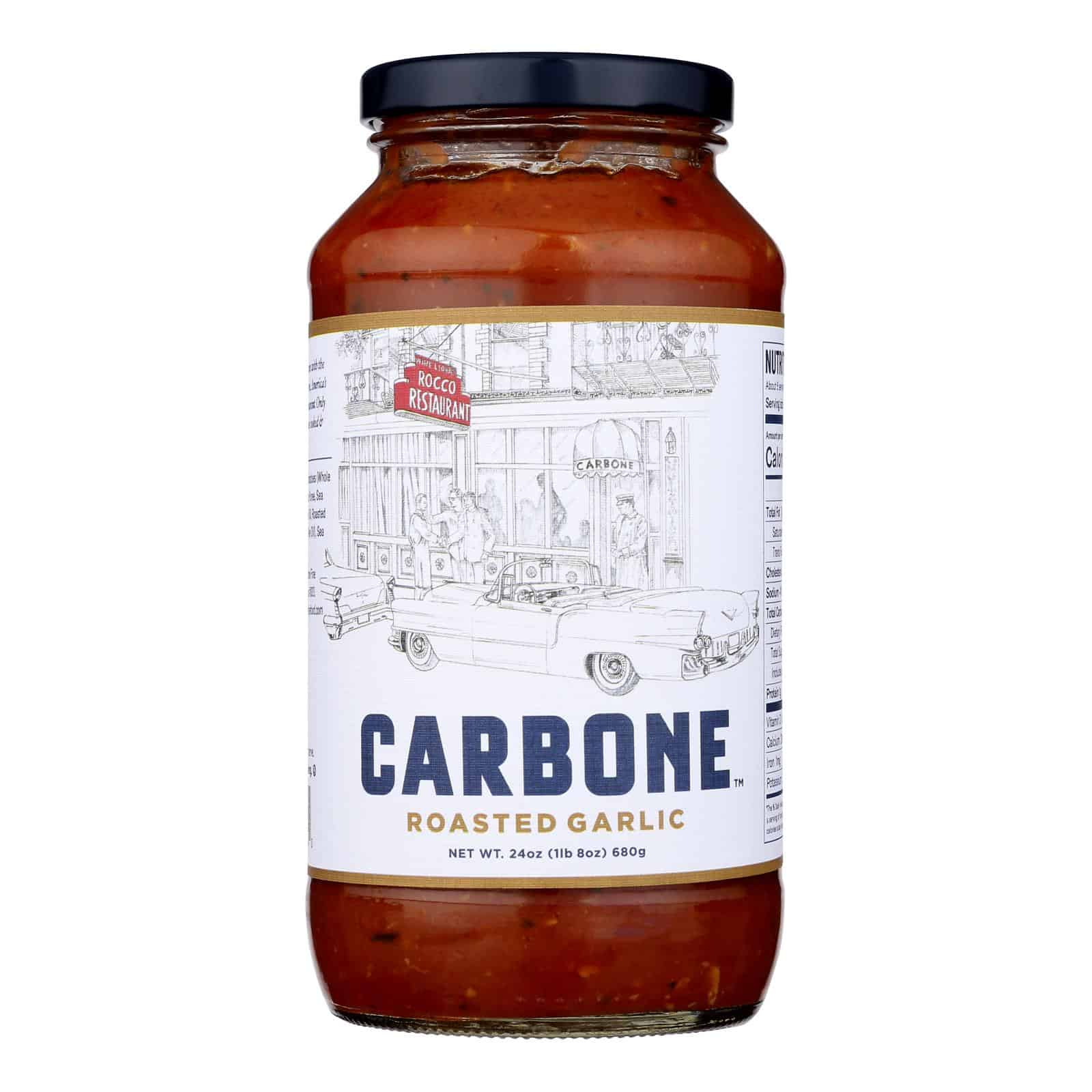 Carbone - Sauce Roasted Garlic - Case of 6-24 OZ - Image 3