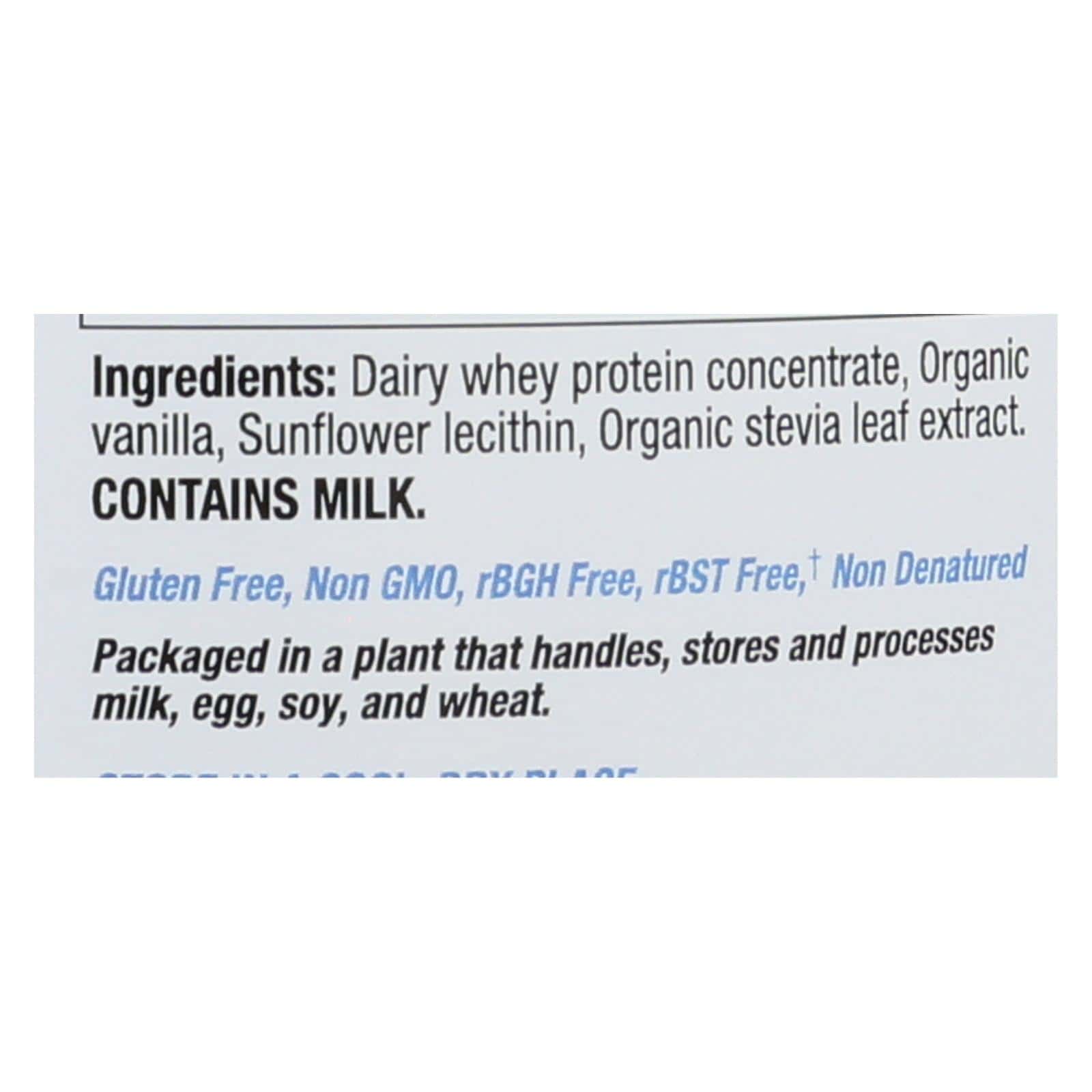 Tera's Whey Protein - rBGH Free - Bourbon Vanilla - 24 oz - Image 2