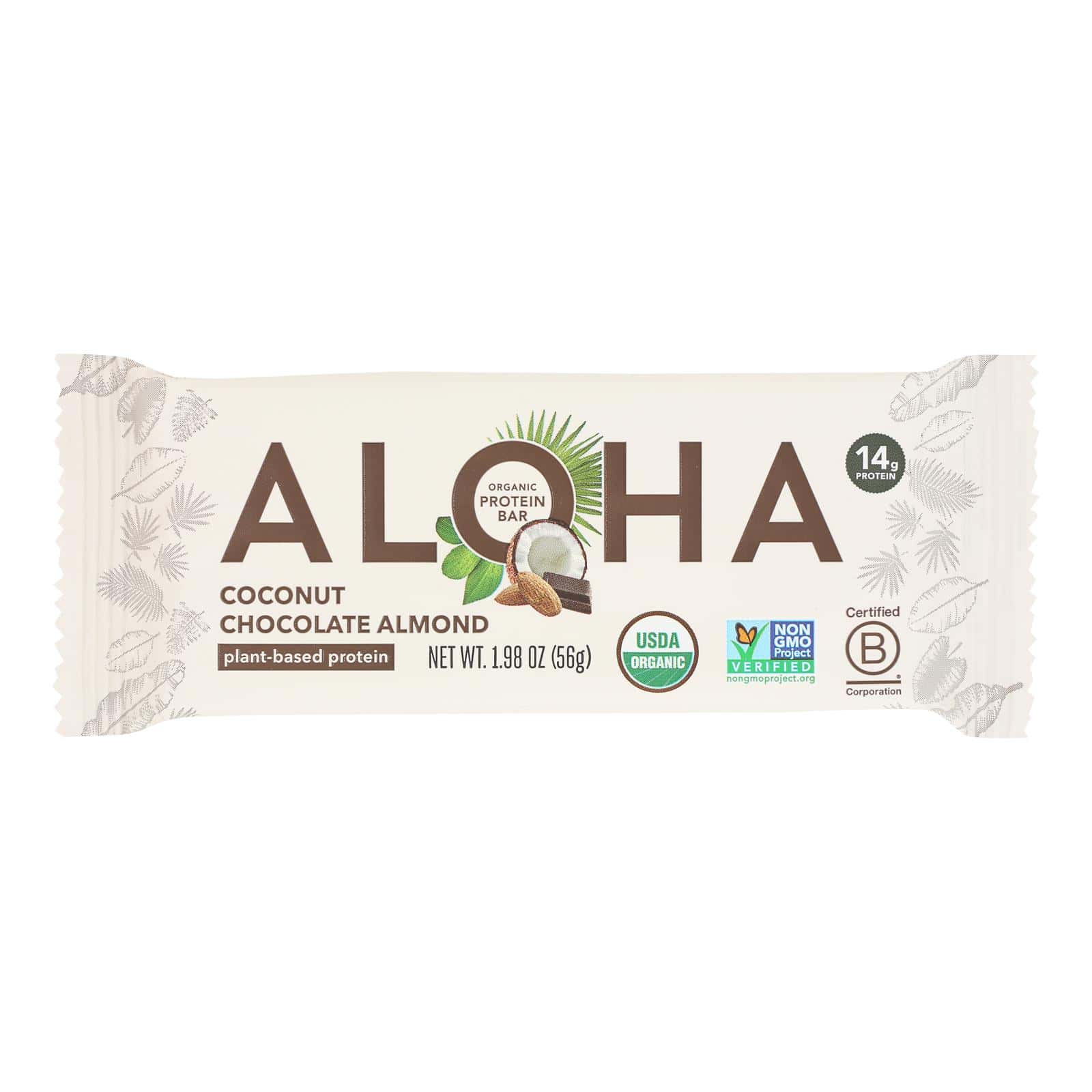 Aloha - Plt Protein Bar Coconut Chocolate - Case of 12-1.98 OZ - Image 3