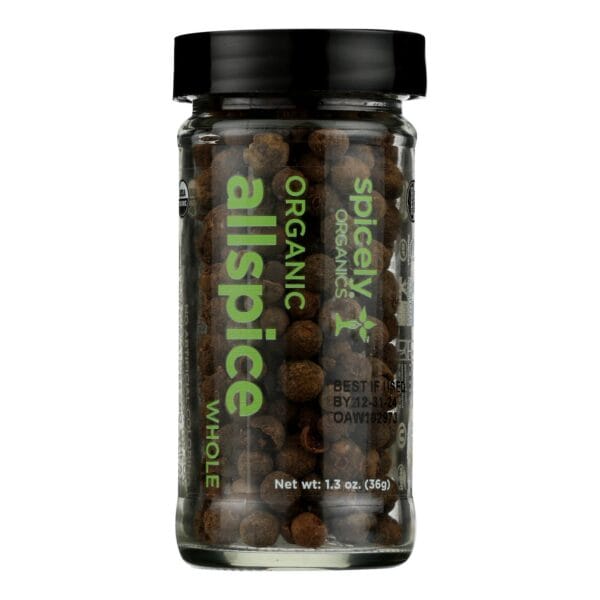 Spicely Organics - Organic Allspice - Whole - Case of 3 - 1.3 oz. - Image 2